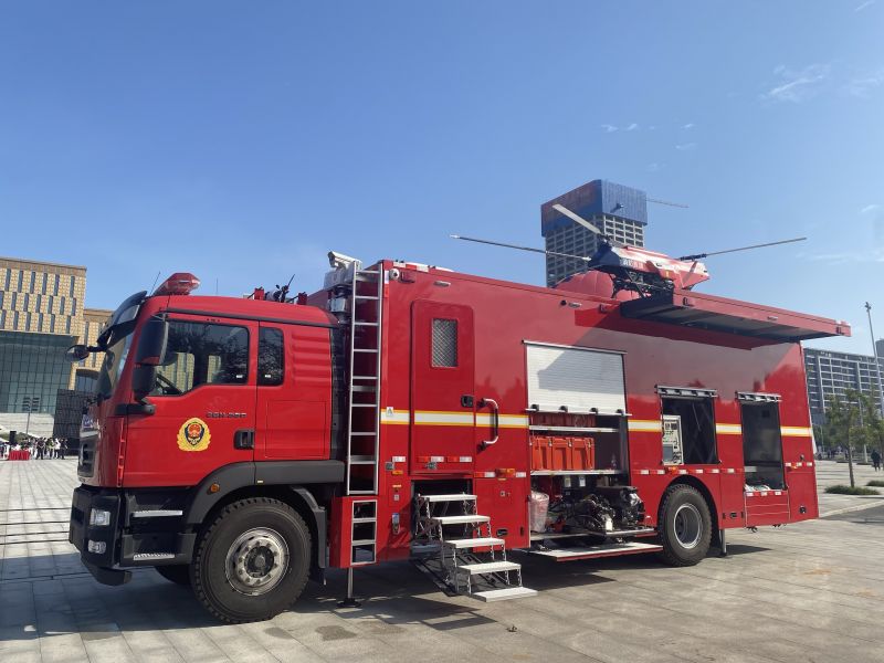 獵鷹消防亮相安陽航空運動節 雙會場聯動展現無人機應急救援硬實力